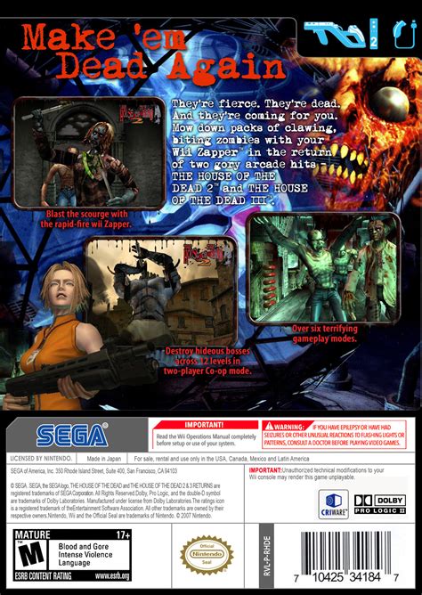 The House of the Dead 2&3 Return .